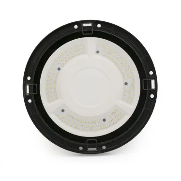 Светильник светодиодный промышленный ДСП 100 Вт 12000 лм 5000К AC 220В IP65 D230х88мм стекло угол 120 грд UFO Gauss