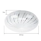 Светильник потолочный светодиодный SPB-6-12-6,5K Meduza 12Вт 6500K