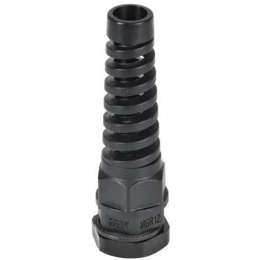 Сальник MGR 12 с гибким отводом d-3-6,5мм IP68 черный IEK