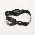 Фонарь светодиодный налобный 1 Вт 100 лм Черный IP42 на батарейках 3xAAА GFL Gauss