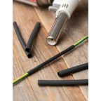 Термоусаживаемая трубка ТУТк с клеевым слоем нг 4.8/1.6 черная в отрезках по 1м PROxima