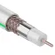 Кабель коаксиальный PROconnect SAT 703 B, Cu/Al/Cu, 64%, 75 Ом, бухта 100 м, бел