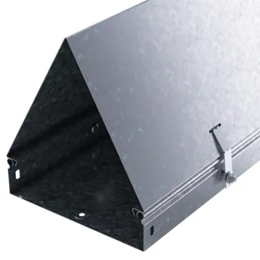 Держатель двускатной крышки цинк-ламель