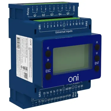 Модуль ПЛК 150 ЦПУ 18 UI 6 UIO 2 UO 7 DO 24В DC с экраном