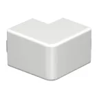 Крышка внешнего угла кабельного канала WDK 40x40 мм (ПВХ, белый)