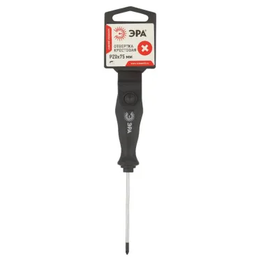 Отвертка PZ 0х75 мм крестовая двухкомпонентная рукоятка