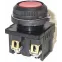 Выключатель кнопочный КЕ-181 У2 исп.5, красный, 1р, цилиндр, IP54, 10А,660В