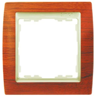 Рамка на 2 поста, S82, вишня - шампань