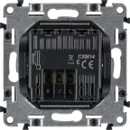 Valena LIFE Светорегулятор кнопочный универсальный 400Вт без нейтрали С лицевой панелью Белый