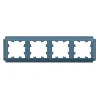 ATLASDESIGN ANTIQUE 4-постовая рамка, универсальная, ИЗУМРУД