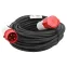 Удлинитель силовой IND380-U-1e-5x2,5-30m-IP44 на 380В в бухте 1 розетка CEE 5P 30м КГ 5х2,5 32A IP44