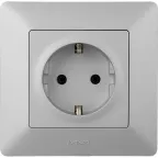 Valena LIFE Рамка 1 пост алюминий универсальная