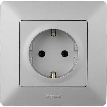 Valena LIFE Рамка 1 пост алюминий универсальная