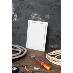 Люк ревизионный пластик с нажимным замком 200х300 Basic