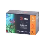 ENIN-3Z Гирлянда LED Нить Цветы 3 м мультиколор, 220V, IP20 (36/864)