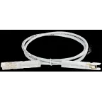 Патч-корд категория 110-110 5Е 1 метр PVC серый