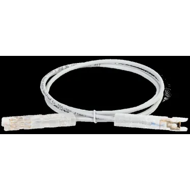 Патч-корд категория 110-110 5Е 1 метр PVC серый