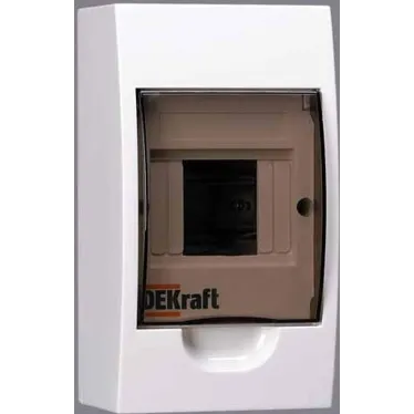 Щит распределительный навесной ЩРн-П-4 IP41 пластиковый прозрачная дверь