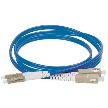 Патч-корд оптический 50/125 (OM4) LC/UPC-SC/UPC (Duplex) 15м
