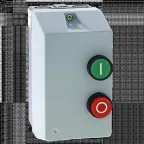 Пускатель в корпусе IP65 КМЭ 9А 230В с РТЭ и индикатором PROxima