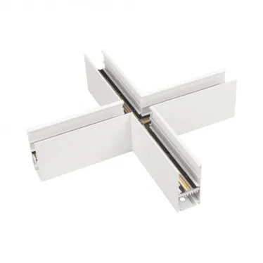Коннектор крестовой MAG-CON-4592-X90 (WH) (IP20 металл, 3 года)