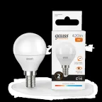 Лампа светодиодная LED 6 Вт 420 лм 3000К шар P45 теплый E14 AC 220В Elementary Gauss