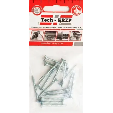 Шуруп универсальный 5х70 потайная головка, остроконечный, оцинкованный (6шт) - пакет