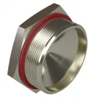 Взрывозащищенная заглушка Ex d e, NPT 1/2. Нержавеющая сталь AISI 316L. IP66/67/68