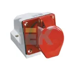 Розетка кабельная 16А 3Р+E IР44 на поверхность 380В 114