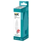 Лампа светодиодная C35 свеча 5Вт 230В 4000К E14 IEK
