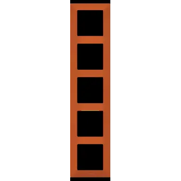 Valena LIFE Рамка 5 постов терракот универсальная