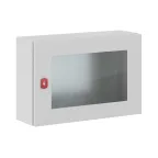 Щит с монтажной панелью ЩМП 400x600x200мм серия ST с прозрачной дверью