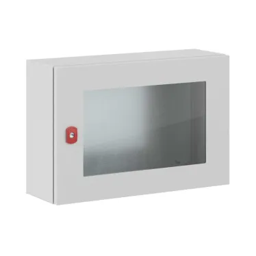 Щит с монтажной панелью ЩМП 400x600x200мм серия ST с прозрачной дверью