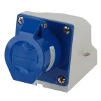 Розетка стационарная наружная 113 2Р+РЕ 16А 220В IP44 (10/60/960) R(OUT)-16-2P-PE-IP44