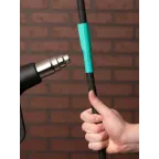 Трубка термоусаживаемая ТУТ нг 20/10 зеленая в отрезках по 1м PROxima