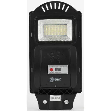 Консольный светильник на солн. бат.,SMD, 20W, с датч. движ., ПДУ, 400 lm, 5000К, IP65