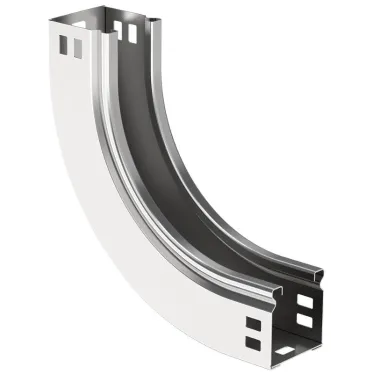 Поворот плавн. 90град тип В10 ESCA 50х100мм