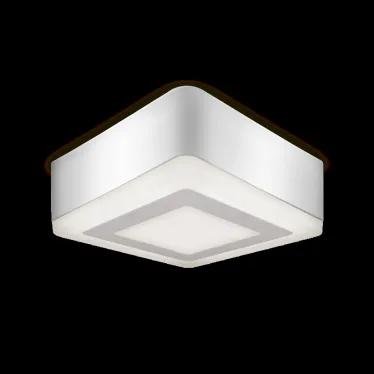 Светильник светодиодный ДБО 9 Вт 540 лм 3000К Белый IP20 145х145х40мм Алюминий Backlight Gauss