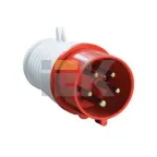 Вилка кабельная 16А 3Р+N+E IР44 переносная 380В 015