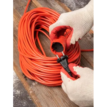 Удлинитель 'Зевс 2.0' 40м c заземлением ПВС 3x1 16А/3.5кВт PROxima