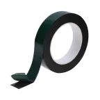 Двухсторонний скотч, черная, вспененная ЭВА основа, 25 мм, ролик 5 м