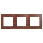 Рамка на 3 поста, Эра12, вишня, 12-5003-08