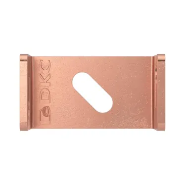 Скоба-держатель полосы 45мм медь