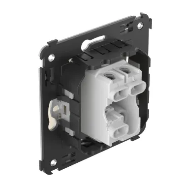 Avanti Выключатель одноклавишный, в стену, Ванильная дымка