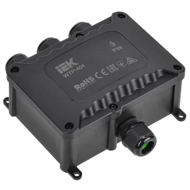 Коробка распред. герметичная WTP-404 4 ввода IP68