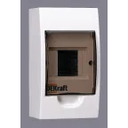 Щит распределительный навесной ЩРн-П-4 IP41 пластиковый прозрачная дверь