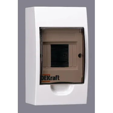 Щит распределительный навесной ЩРн-П-4 IP41 пластиковый прозрачная дверь