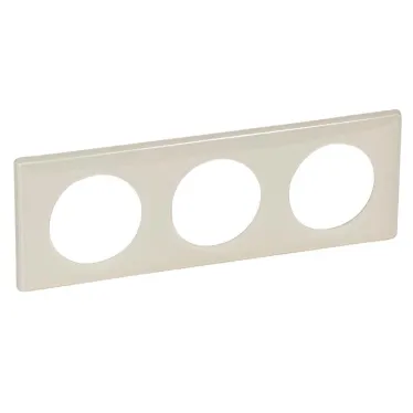 Рамка, трехпостовая, слоновая кость