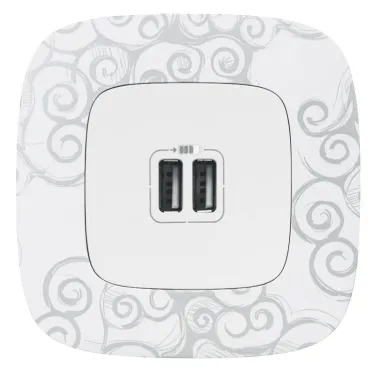 Valena ALLURE Рамка 1 пост Нарцисс хром универсальная