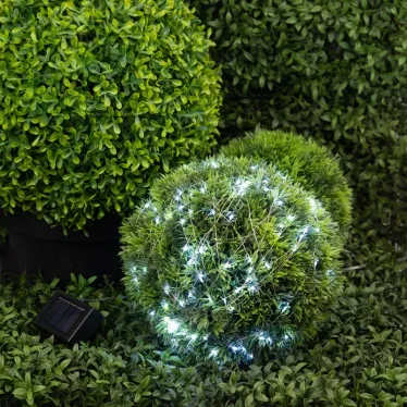 Гирлянда садовая ERASF22-17 Нить на солнечной батарее, холодный свет 21,9 м